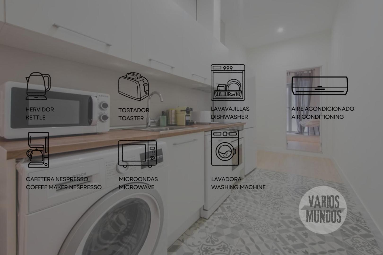 Apartmán Nuevo Apt Para 7 Pax En Malasana - Gran Via E1 Madrid Exteriér fotografie